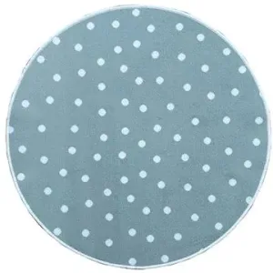 Dětský koberec Puntík mint kruh #109436