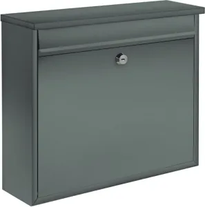 Poštovní schránka šedá, 31 x 36 x 10 cm
