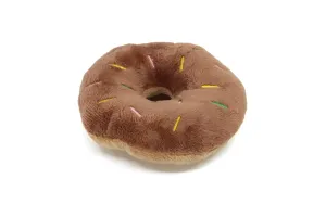 Vsepropejska Homer plyšový donut pro psa | 10 cm Barva: Hnědá