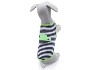 Vsepropejska Eric tričko s obrázkem pro psa Barva: Zelená, Délka zad (cm): 24, Obvod hrudníku: 33 - 38 cm