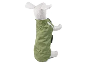 Vsepropejska Icy zimní bunda pro psa s reflexními prvky Barva: Zelená, Délka zad (cm): 34, Obvod hrudníku: 38 - 58 cm