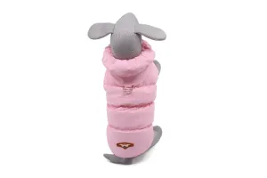Vsepropejska Magie zimní bunda pro psa Barva: Růžová, Délka zad (cm): 40, Obvod hrudníku: 55 - 59 cm