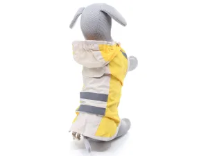 Vsepropejska Slim-Roy reflexní pláštěnka pro psa Barva: Žlutá, Délka zad (cm): 34, Obvod hrudníku: 38 - 42 cm