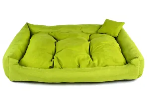 Vsepropejska Lux zelený pelech pro psa Barva: Zelená, Rozměr (cm): 110 x 90