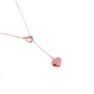 Vuch Romantický ocelový náhrdelník Sweet Heart Silver
