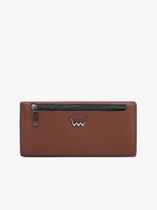 Vuch Dámská kožená peněženka Folly Brown #5788756