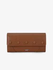 Vuch Dámská kožená peněženka Tosca Brown #5790602
