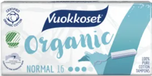VUOKKOSET organické tampony normal 16 ks