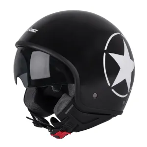 Helma na skútr W-TEC FS-710S Revolt Black  Černá s hvězdou  XL (61-62)