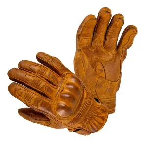 Kožené moto rukavice W-TEC Trogir  XL  hnědá