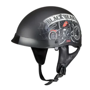 Moto přilba W-TEC Black Heart Rednut  L (59-60)  Motorcycle/Matt Black