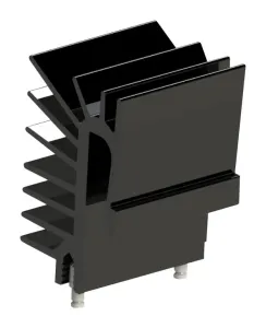 Wakefield Thermal 694-25 Heat Sink W/clip, Alum Alloy, To-247