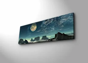 Wallity Obraz s LED osvětlením SOUMRAK 30 x 90 cm