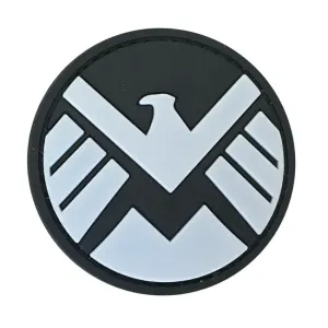 WARAGOD Nášivka 3D Round Marvel Shield  6cm #1714941