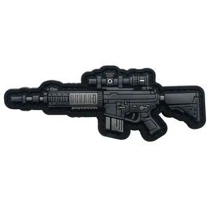 WARAGOD Nášivka AR15 3D GUN 10.5x4cm #1714975