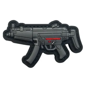 WARAGOD Nášivka MP5 3D GUN 7.3x4.3cm #1714987