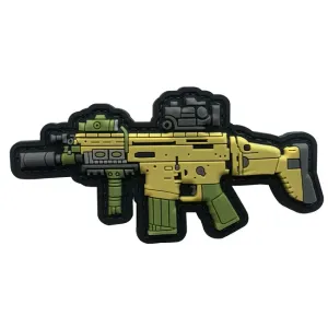 WARAGOD Nášivka Scar-H 3D GUN 10.5x5cm #1714988