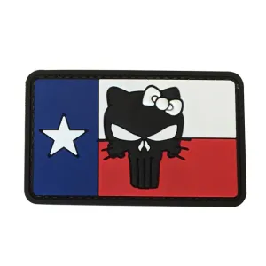 WARAGOD Texas vlajka s Tactical Kitty PVC nášivka