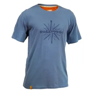 Tričko Warmpeace Swinton, modrá - 3XL