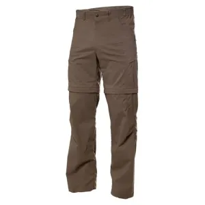 Warmpeace Kalhoty Bigwash Zip-Off, coffee brown - XL