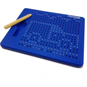 Magnetická kreslící tabulka Magpad - modrá - 380 kuliček