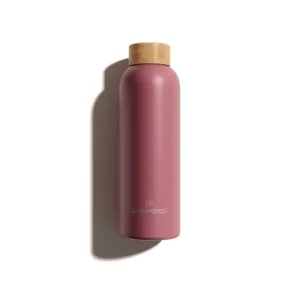 Waterdrop Waterdrop® nerezová lahev design PASTEL PINK MATT láhev 600 ml #3148198