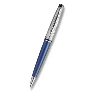 Kuličkové pero Waterman Expert Deluxe Metalic Blue CT 1507/2957683 + 5 let záruka, pojištění a dárek ZDARMA
