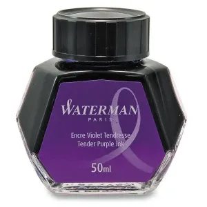 Lahvičkový inkoust Waterman - Lahvičkový inkoust Waterman fialový + 5 let záruka, pojištění a dárek ZDARMA