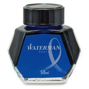 Lahvičkový inkoust Waterman - Lahvičkový inkoust Waterman modrý + 5 let záruka, pojištění a dárek ZDARMA