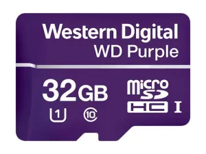 WDD032G1P0A - paměťová karta MicroSDHC 32GB, WD Purple