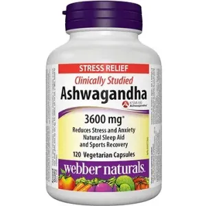 Webber naturals  Ashwagandha 3600 mg 120 cps