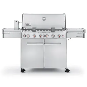 WEBER Summit S-670 GBS plynový gril, Stainless steel