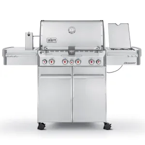 Weber Summit S-470 GBS plynový gril, Stainless steel