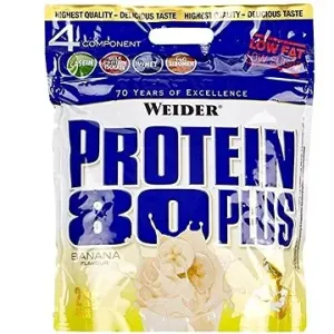 Weider Protein 80 Plus 2000g, banán