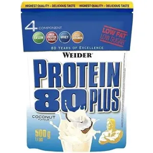 Weider Protein 80 Plus 500g, coconut