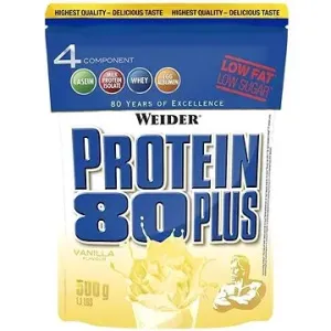 Weider Protein 80 Plus 500g, vanilla