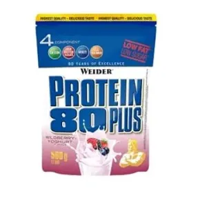 Weider Protein 80 Plus 500g, wildberry-yoghurt