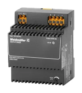 Weidmuller 2580210000 Power Supply, Ac-Dc, 5V, 6A