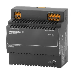 Weidmuller 2580250000 Power Supply, Ac-Dc, 24V, 3.8A