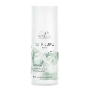 Wella Professionals Hydratační šampon pro vlnité a kudrnaté vlasy Nutricurls (Shampoo for Waves) 50 ml