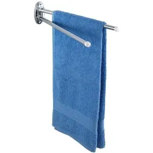 WENKO BASIC - Věšák na ručníky 12x4x49 cm, chrom