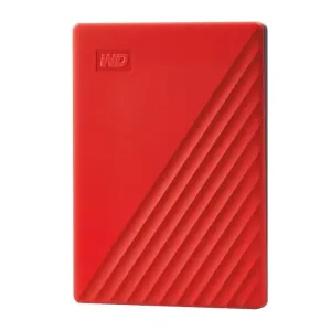 Externí HDD 6,35 cm (2,5) WD My Passport, 4 TB, USB 3.0, červená