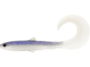 Westin Gumová nástraha BullTeez Curltail Sparkling Blue - 10cm 6g 2ks