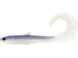 Westin Gumová nástraha BullTeez Curltail Sparkling Blue - 8cm 3g 3ks