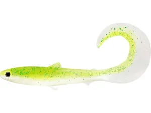 Westin Gumová nástraha BullTeez Curltail Sparkling Chartreuse - 14cm 15g 2ks