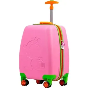 WEXTA Girl Odolný kufr dětský 40 l růžový