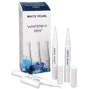 WHITE PEARL  Bělící pero na bělení zubů 3 x 2,2 ml