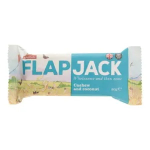 Wholebake Flapjack ovesný kešu/kokos bezlepkový 80 g #1162774