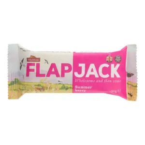 Wholebake Flapjack ovesný malina/jahoda bezlepkový 80 g #1162775