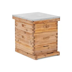 Dadant Včelí úl 2 rámy a spodní kazeta s letovým otvorem - Včelařské potřeby Wiesenfield